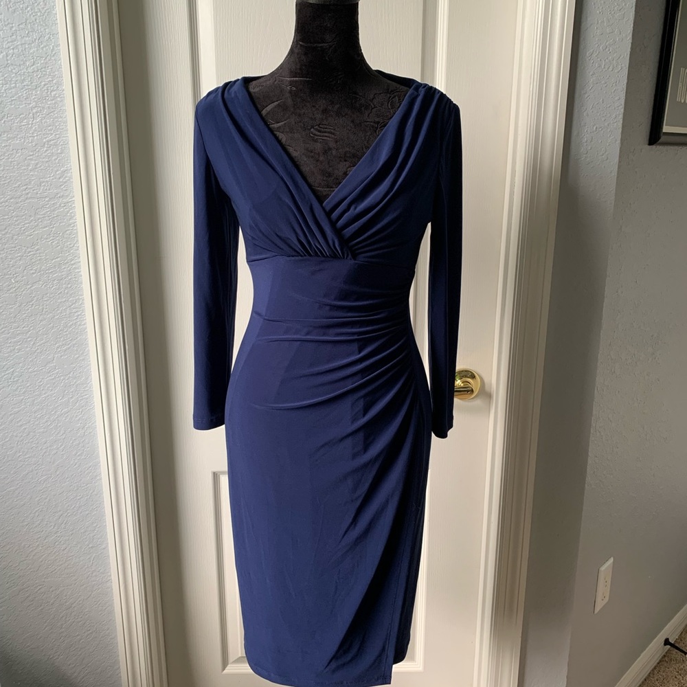 Ralph Lauren Dark Blue Cocktail Dress